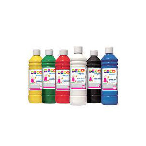 Colori a Tempera Pronta CWR 500ML CARMINIO