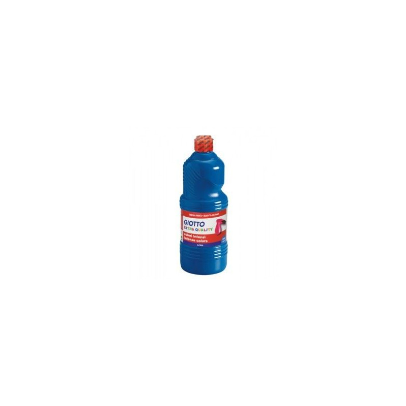 Colori a tempera pronta Giotto blu oltremare da 1000ml
