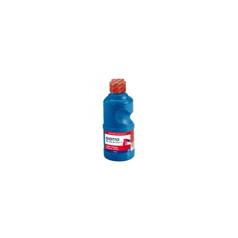 Colori a tempera pronta Giotto ciano da 250ml