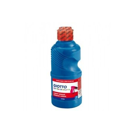 Colori a tempera pronta Giotto ciano da 250ml