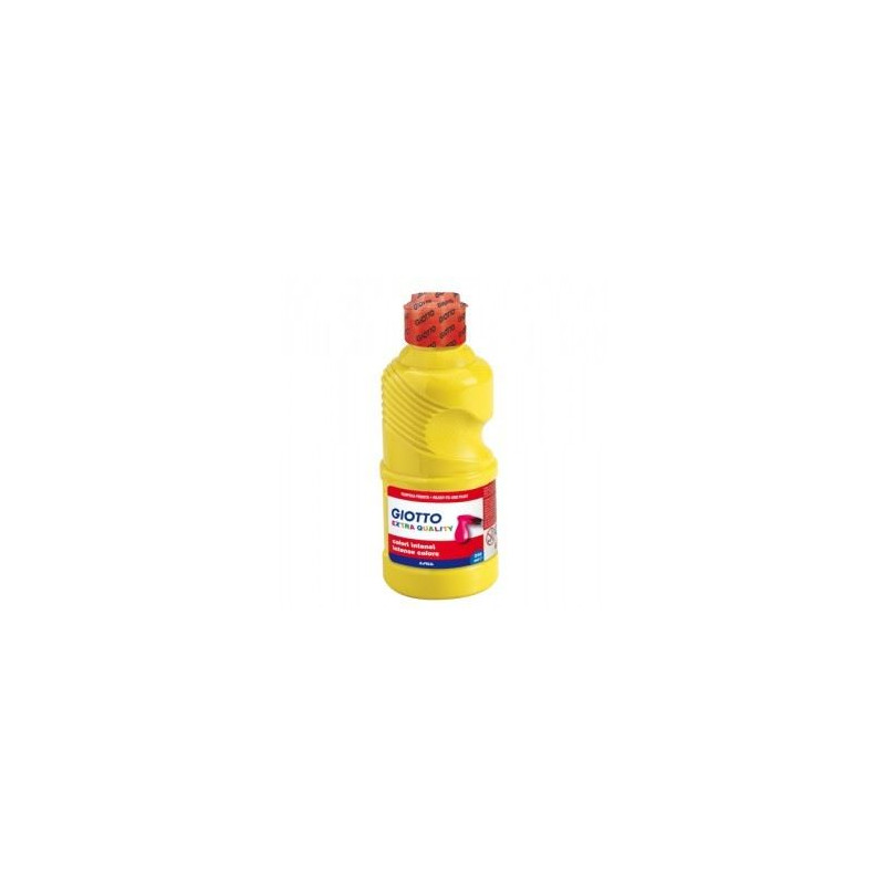 colori a tempera pronta Giotto giallo primario da 250ml