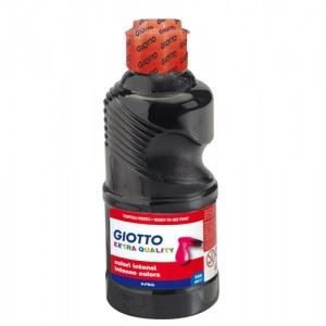 colori a tempera pronta Giotto nero da 250ml