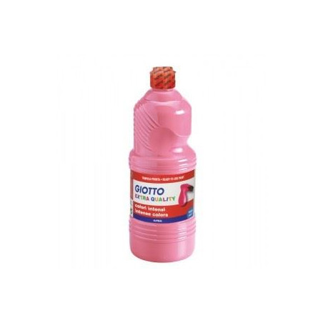 Colori a tempera pronta Giotto rosa da 1000ml