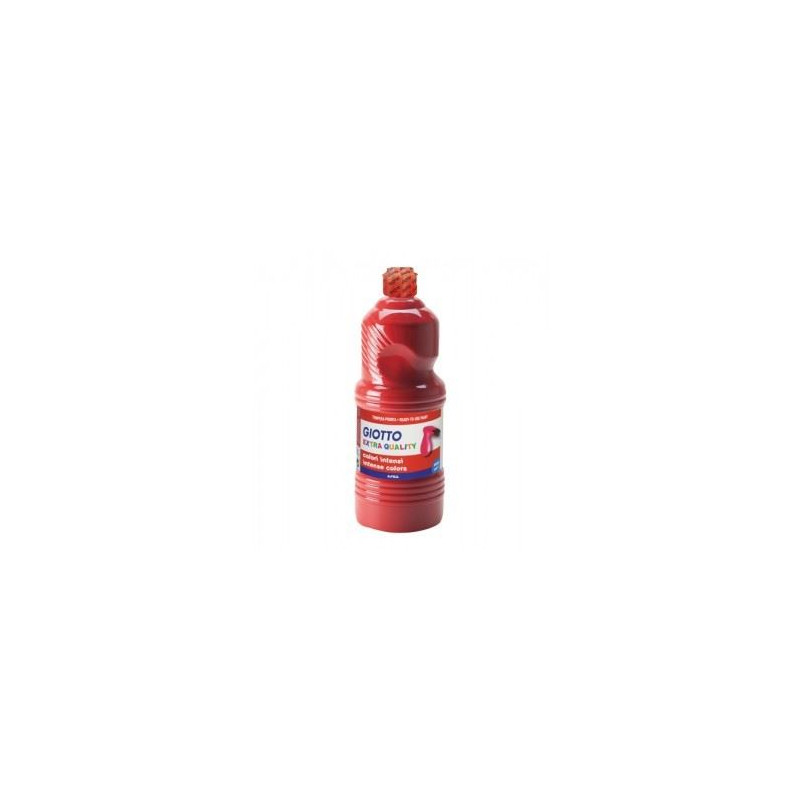 colori a tempera pronta Giotto rosso scarlatto da 1000ml