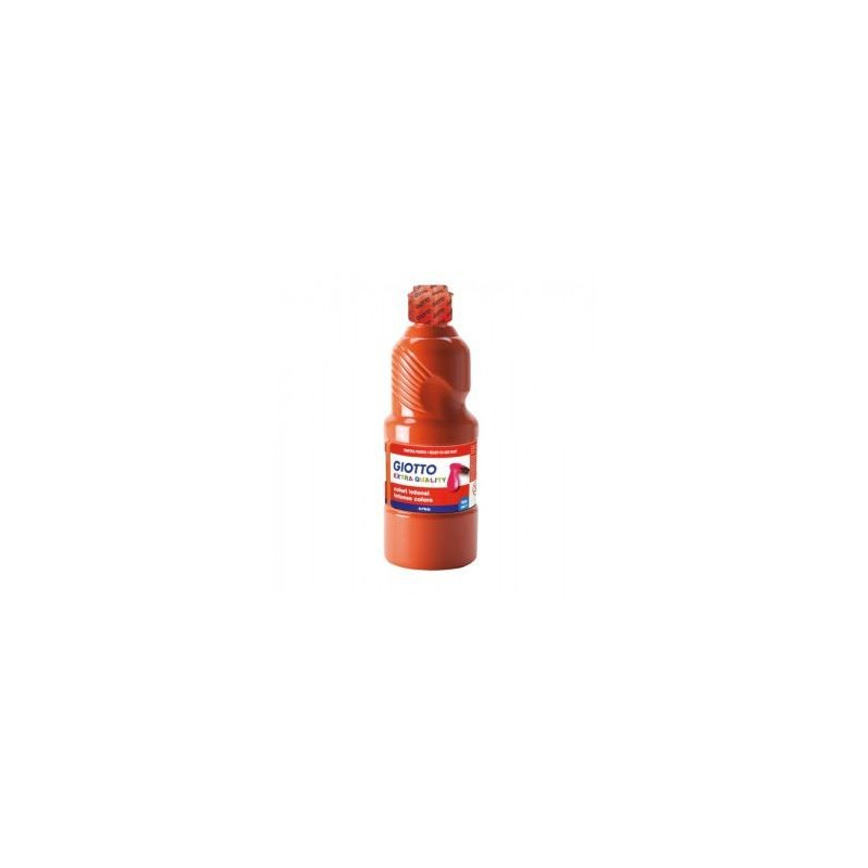 Colori a tempera pronta Giotto rosso scarlatto da 500ml