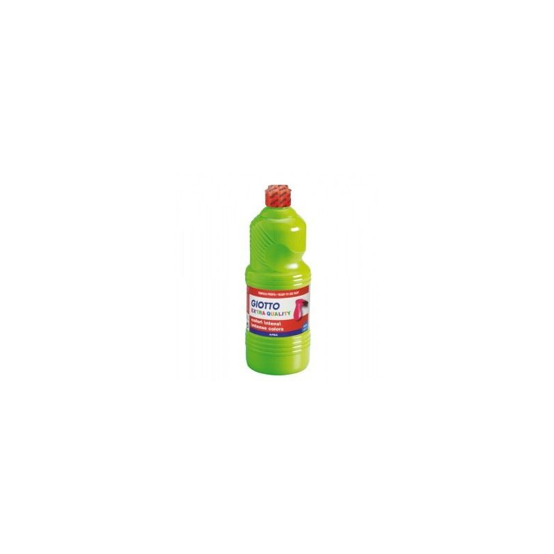 colori a tempera pronta Giotto verde cinabro da 1000ml
