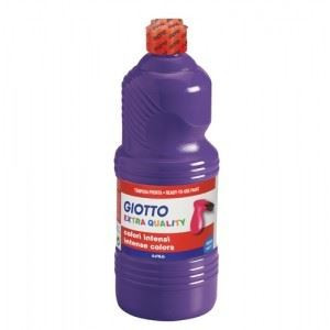 Colori a tempera pronta Giotto violetto da 1000ml