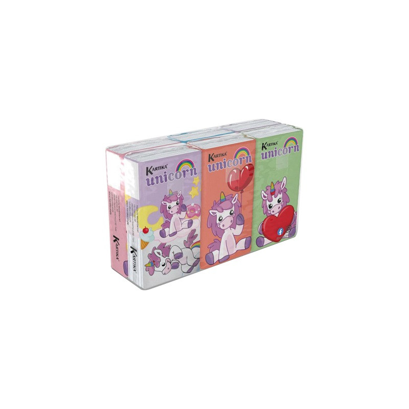 Fazzoletti 6pz Mary unicorn