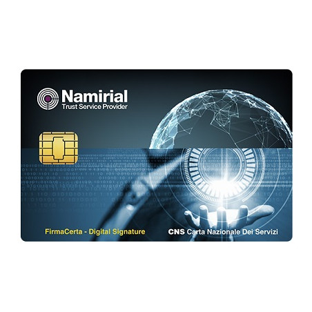 Firma digitale e CNS SIM- Namirial - Durata 36 mesi - Lettore Escluso