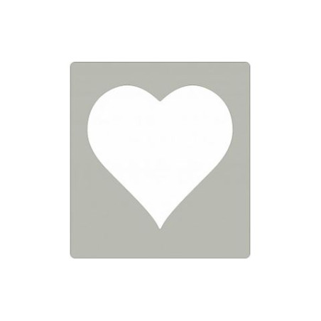 Fustella acciaio alta Cuore x Fustellatrice f.to A4