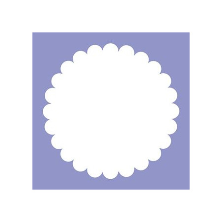 Fustella grande 40mm Cerchio merlato