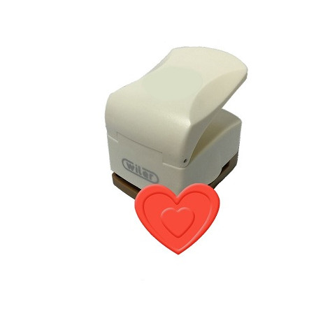 Fustella grande a rilievo Cuore