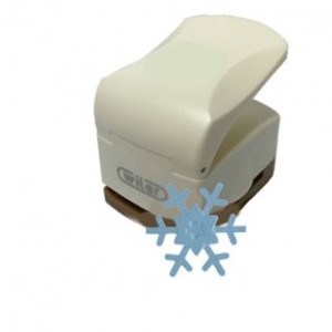 Fustella grande a rilievo Fiocco di Neve