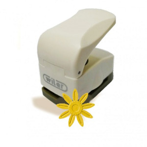 Fustella media a rilievo Girasole