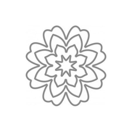 Fustella sottile Fiori x Fustellatrice f.to A4