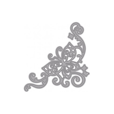 Fustella sottile FREGIO. 85x90mm. Utilizzabili con macchine oltre 80mm. Isabella WILER ISA4.