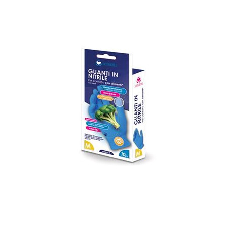 GUANTI IN NITRILE 10pz vari colori
