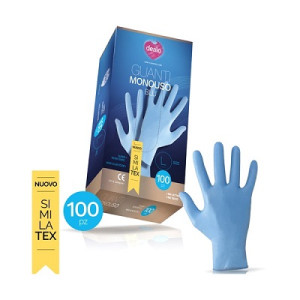 Guanti monouso Similatex L 100pz