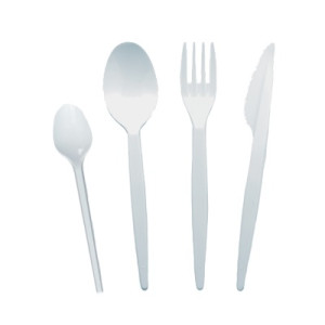 Posate in plastica forchette 20pz
