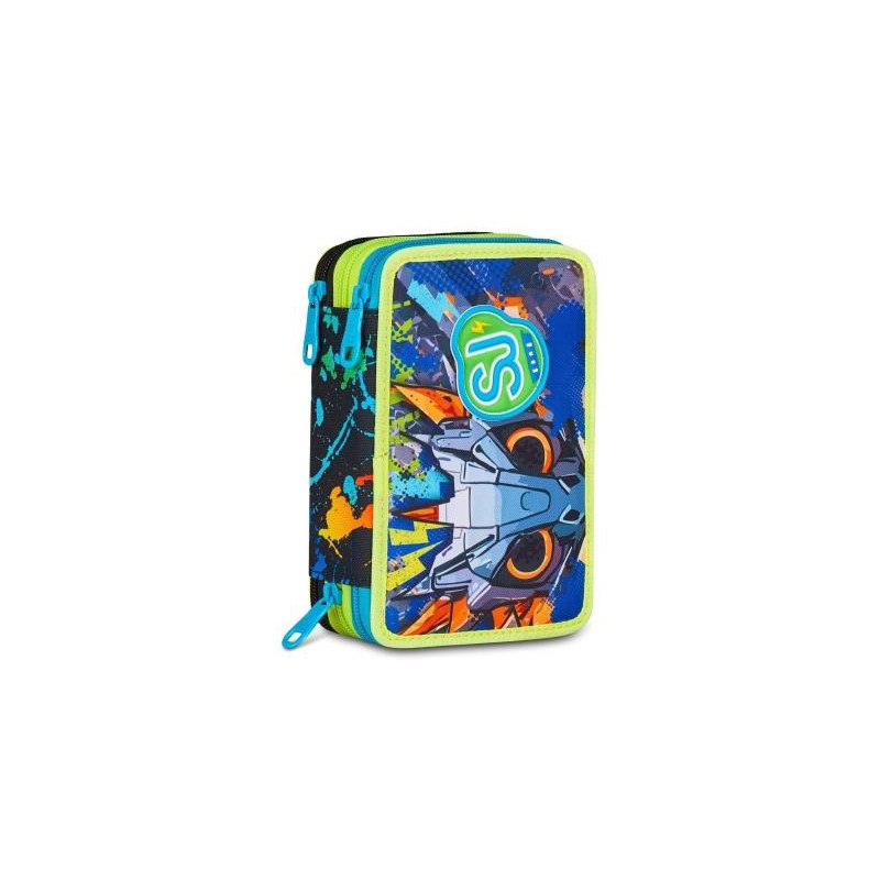 ASTUCCIO 3 ZIP SJ GANG BOY LED LOOK Seven