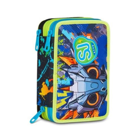 ASTUCCIO 3 ZIP SJ GANG BOY LED LOOK Seven