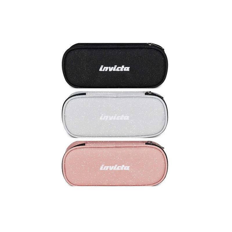 Astuccio bustina organizzato Seven Invicta shine glitter (scelta colore nelle note)