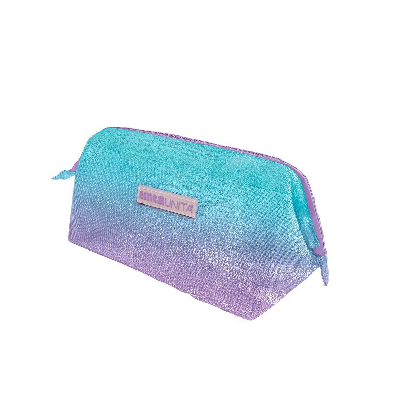 Astuccio bustone jumbo 1 zip TINTAUNITA gradiet viola/azz