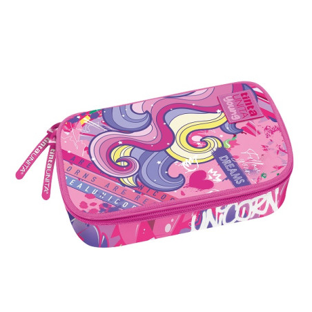 Astuccio bustone jumbo 1 zip TINTAUNITA unicorn