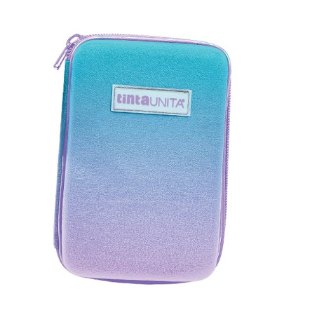 Astuccio completo 1 zip rigido ONE TIME TINTAUNITA glomour viola/azz