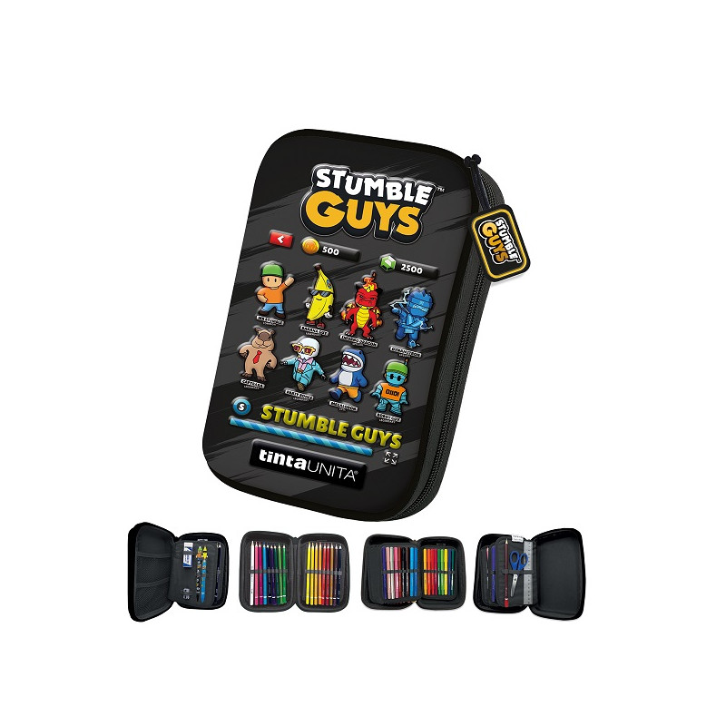 Astuccio completo 1 zip rigido ONE TIME TINTAUNITA Stumble guys