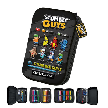 Astuccio completo 1 zip rigido ONE TIME TINTAUNITA Stumble guys