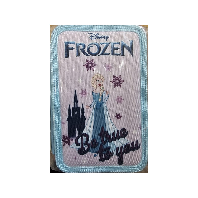 Astuccio completo 3 zip Frozen Be smart