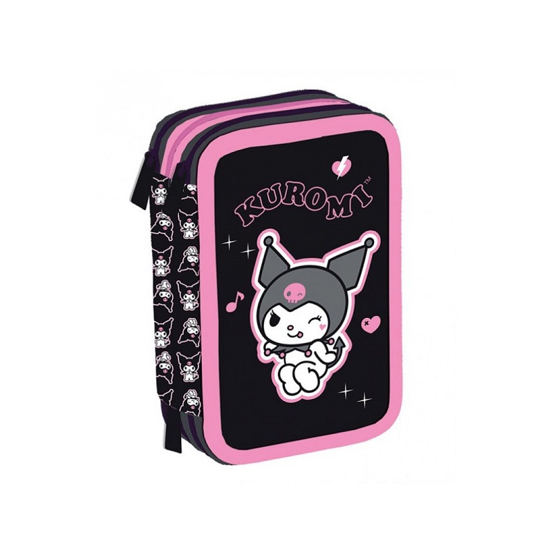 ASTUCCIO completo 3 ZIP Kuromi - 44 PEZZI