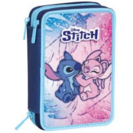 ASTUCCIO completo 3 ZIP LILO & STITCH CUTE AND FLUFFY Seven