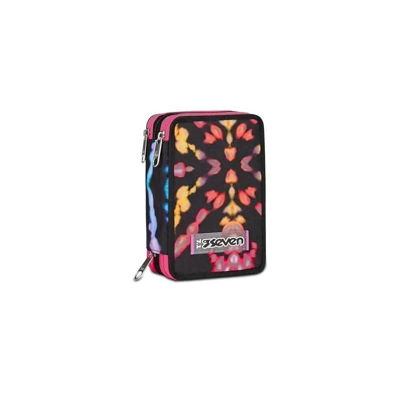 Astuccio completo 3 zip Seven retrocolor