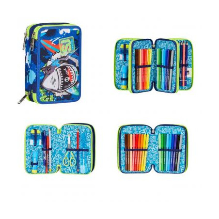 Astuccio completo 3 zip Seven SJ Gang  Sharkstory (32,90)