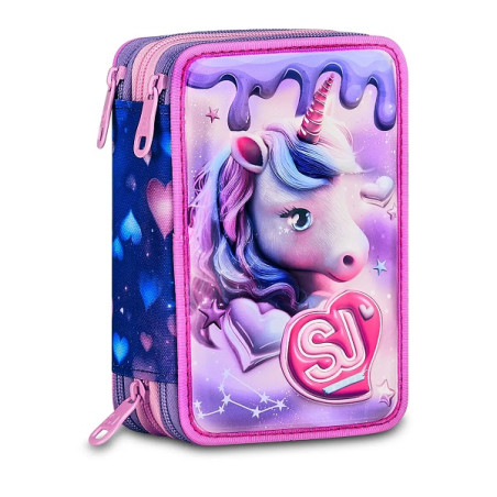 Astuccio completo 3 zip Seven sj gang pixie unicorn