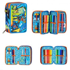 Astuccio completo 3 zip Seven SJ spherefull boy
