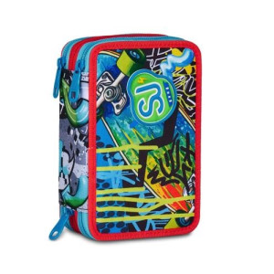 ASTUCCIO completo 3 ZIP SJ GANG BOY SHARKY SKATE Seven