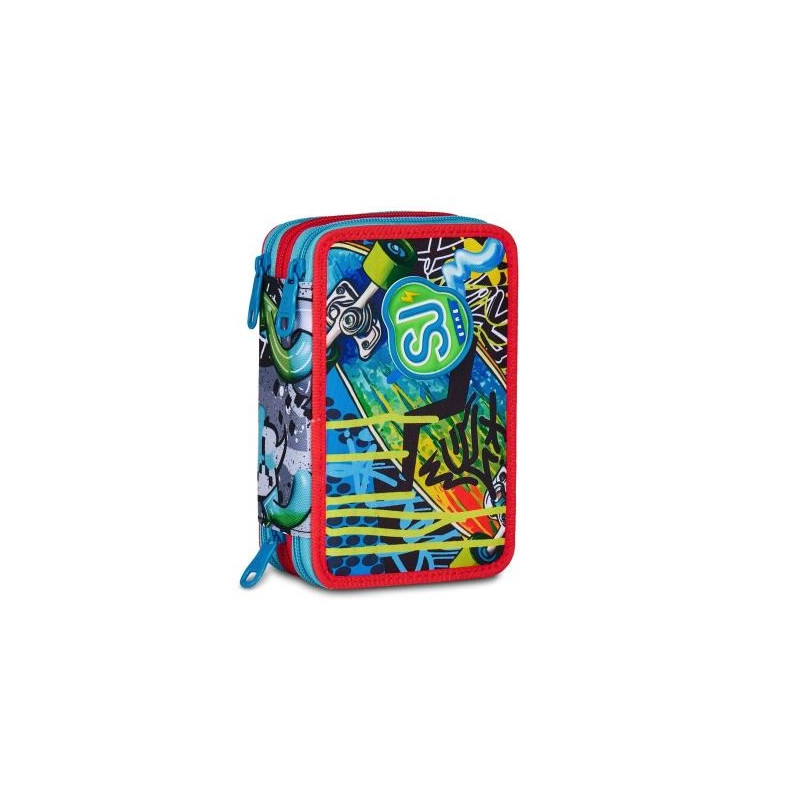 ASTUCCIO completo 3 ZIP SJ GANG BOY SHARKY SKATE Seven