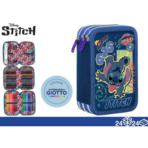 Astuccio completo 3 zip Stitch Be smart