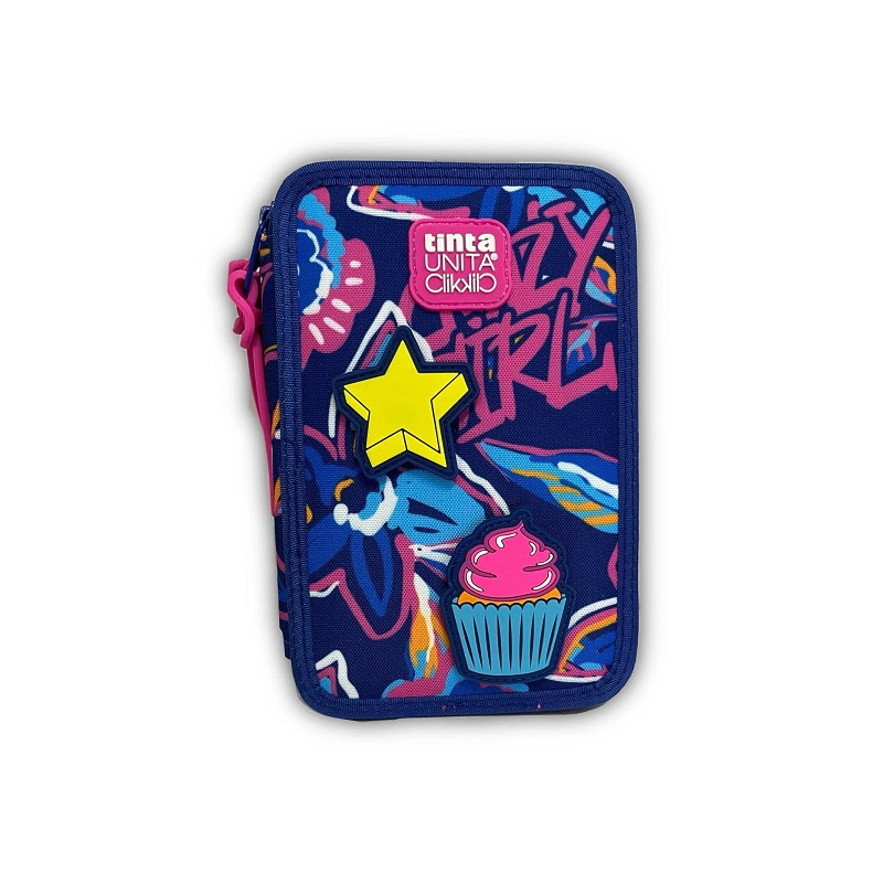 Astuccio completo 3 zip TINTAUNITA Crazy Girl