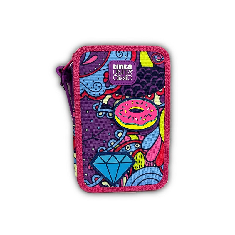 Astuccio completo 3 zip TINTAUNITA Girl Power