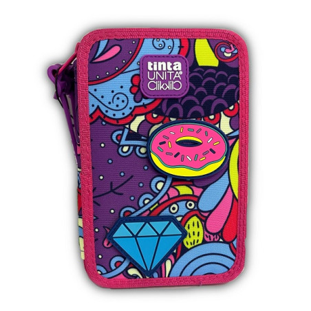 Astuccio completo 3 zip TINTAUNITA Girl Power