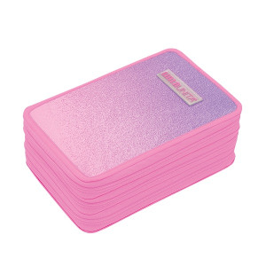 Astuccio completo 3 zip TINTAUNITA glamour rosa/viola