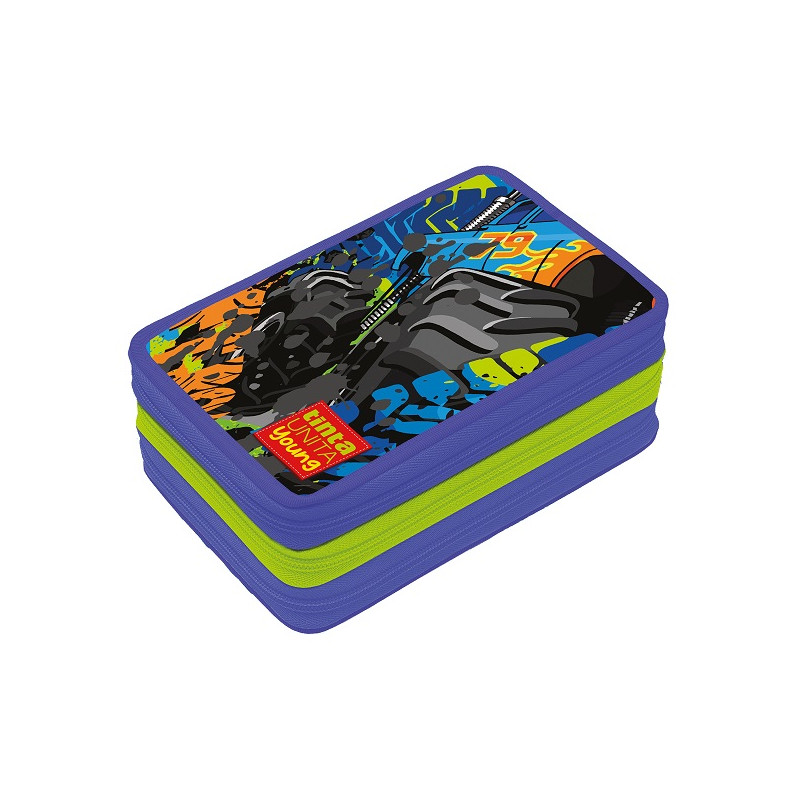 Astuccio completo 3 zip TINTAUNITA Monster Truck
