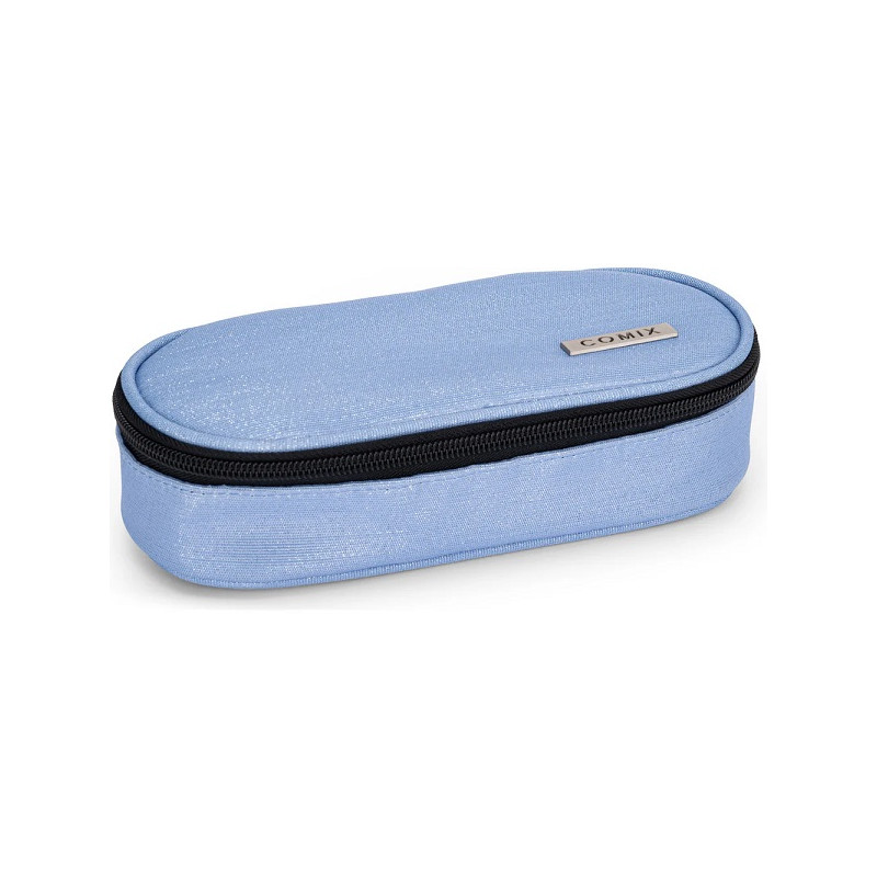 ASTUCCIO OVALE ORG. LUREX AZZURRO COMIX