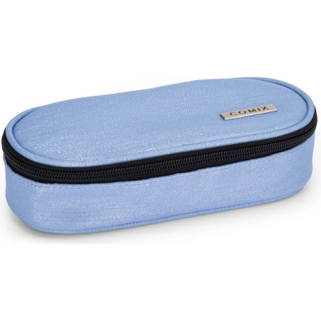 ASTUCCIO OVALE ORG. LUREX AZZURRO COMIX