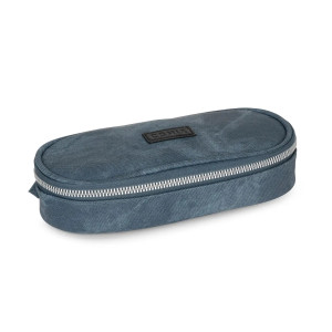 Astuccio tombolino organizzato denim blue Comix special