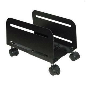 Carrello porta computer / PORTA CPU /PC Stand  regolabile e con rotelle in ABS